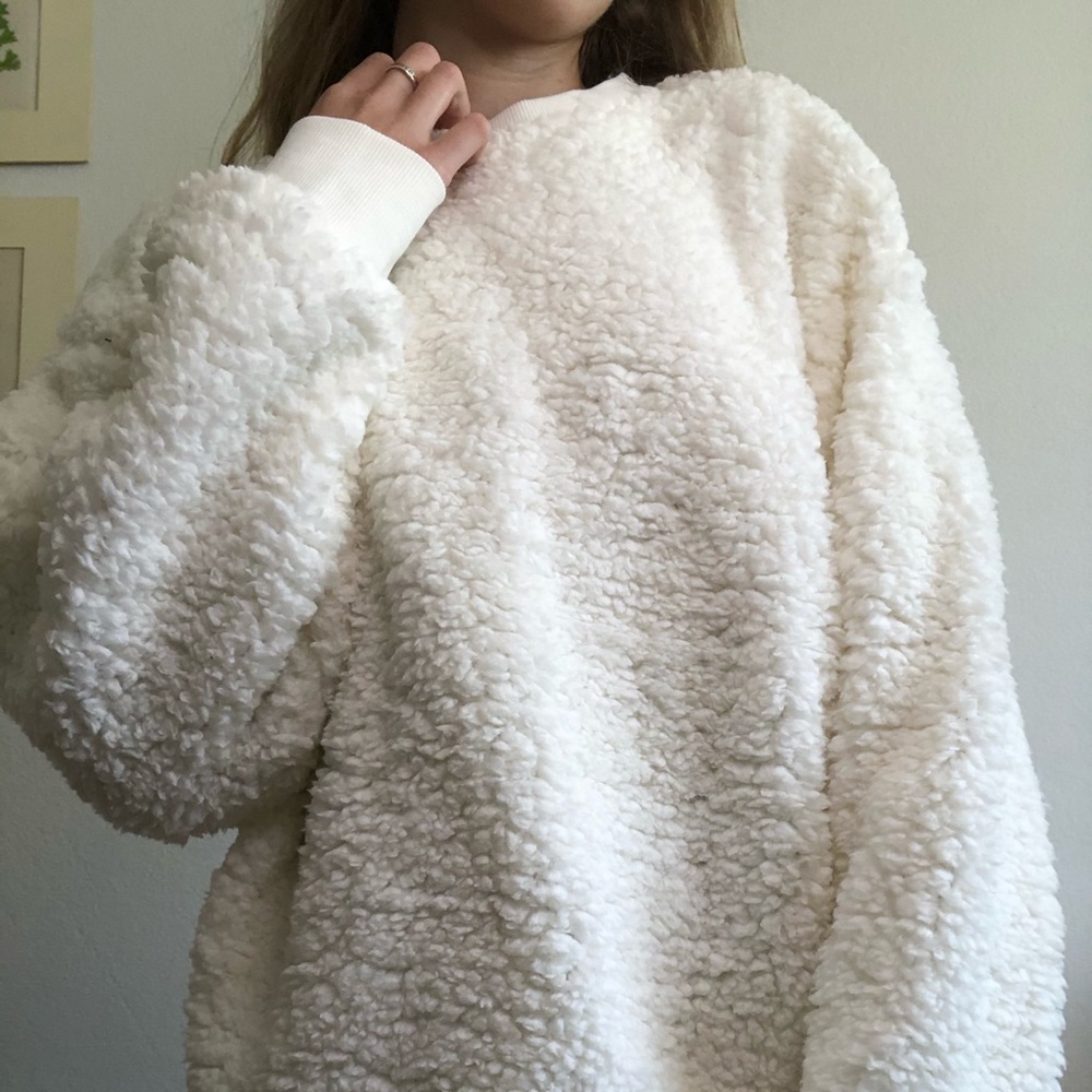 Fluffy Sherpa Sweater